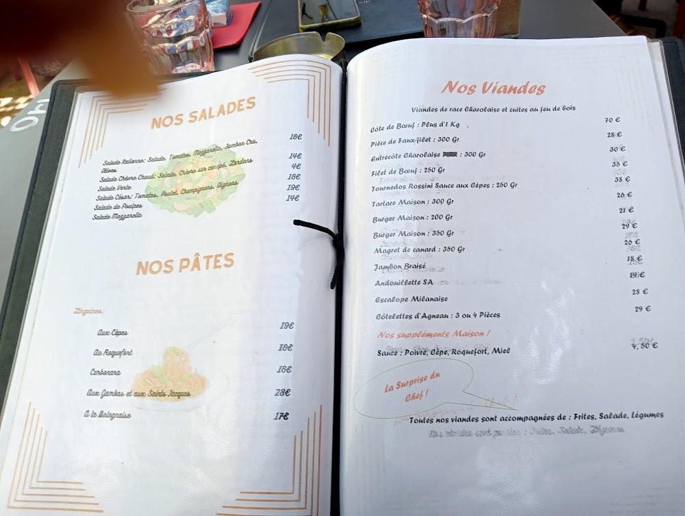 Le Pizzaiolo - Menu Image 1